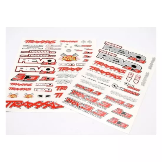 Decal set, Revo 3.3 (Revo logos and graphics decal sheet)