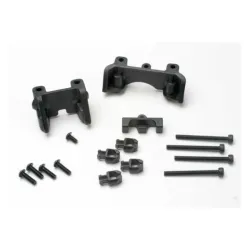Shock mounts (front & rear)/ wire clip (1)/ chassis wire cli, TRX5317