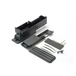 Electronics box, right/ box cover/ charge jack plug (rubber), TRX5324