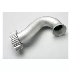 Header, exhaust (tubular aluminum, silver-anodized) (TRX 2.5, TRX5340