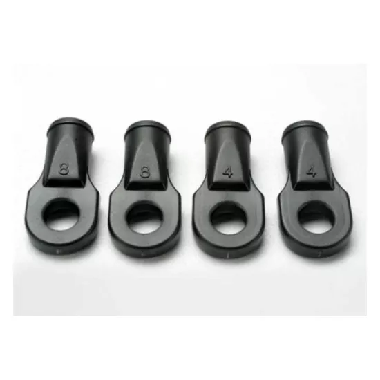Rod ends, Revo (large, for rear toe link only) (4), TRX5348