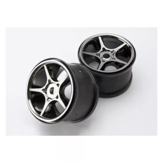 Wheels, Gemini 3.8 (black chrome) (2) (use with 17mm splined