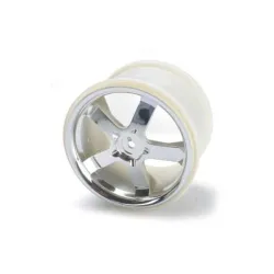 Wheels, Hurricane 3.8 (chrome) (2) (also fits Maxx series), TRX5373