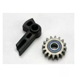 Gear, idler/ idler gear support/ bearing (pressed in), TRX5377