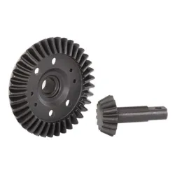 Ring gear, differential/ pinion gear, differential (machined, #TRX5379R