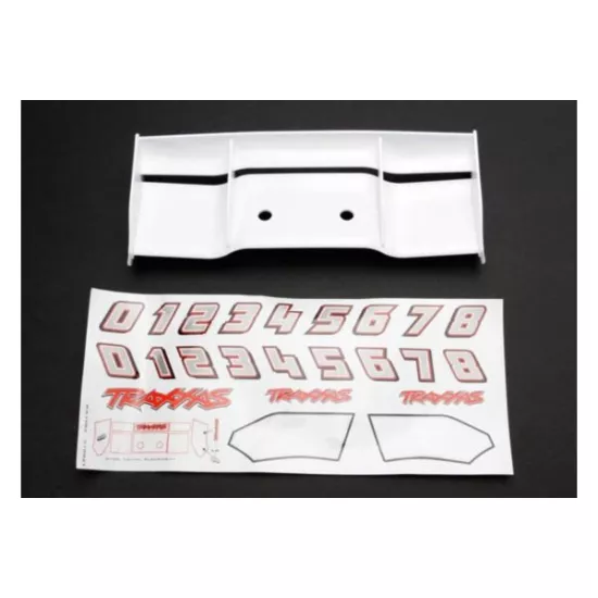 Wing, Revo (white)/ decal sheet, TRX5412