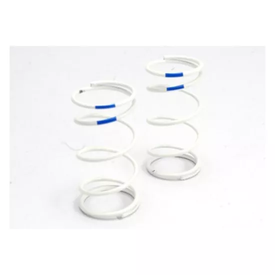 Spring, shock (white) (GTR) (rear) (1.6 rate blue) (1 pair), TRX5434