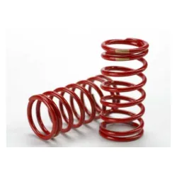 Spring, shock (red) (GTR) (3.8 rate gold) (1 pair), TRX5439