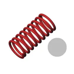 Spring, shock (red) (GTR) (4.9 rate silver) (std. front 120m, TRX5442