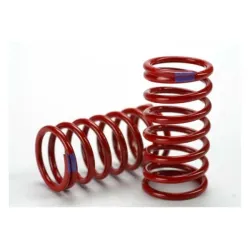 Spring, shock (red) (GTR) (6.4 rate purple) (1 pair), TRX5445