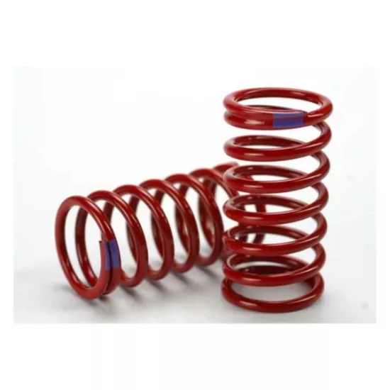 Spring, shock (red) (GTR) (6.4 rate purple) (1 pair), TRX5445