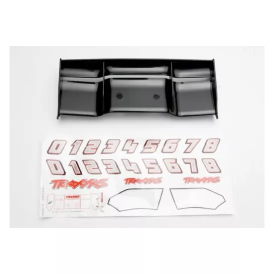 Wing, Revo (black)/ decal sheet, TRX5446
