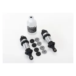 Shocks, GTR aluminum (assembled) (2) (without springs)