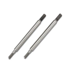Shaft, GTR shock (2) (stainless), TRX5463