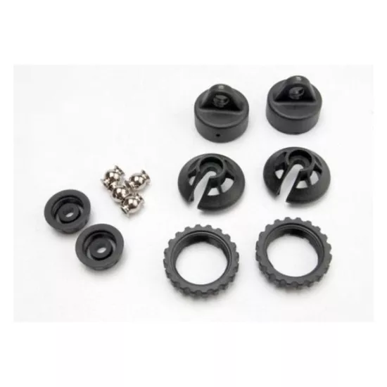 Caps and spring retainers, GTR shock (upper cap (2)/ hollow, TRX5465