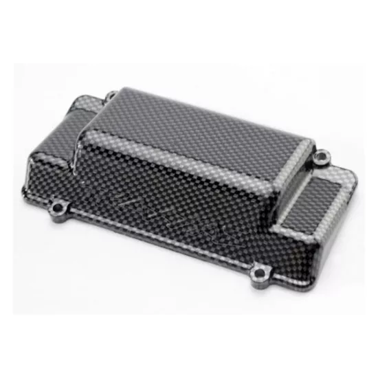 Battery Box Cover, bumper (rear), Exo-Carbon finish (Jato), TRX5515G