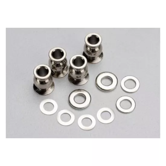 Shim set, 3x7x1mm (2), 3x6x0.5mm (4), 3x7x2mm (2)/ hollow ba, TRX5529
