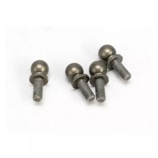 Ball studs, aluminum, hard-anodized, Teflon-coated (4) (use, TRX5529X