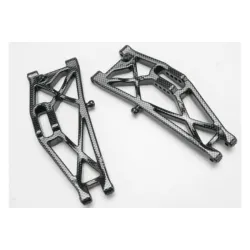 Suspension arms, rear (left & right), Exo-Carbon finish (Jat, TRX5533G