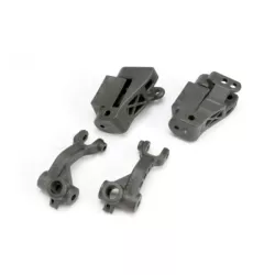 Caster blocks, 25-degree (left & right)/ steering blocks, 25, TRX5536