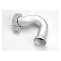 Header, exhaust (Jato) (tubular aluminum, clear anodized) (T