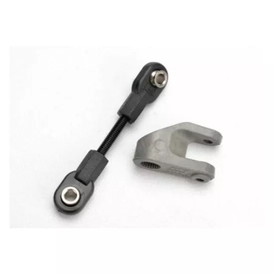 Servo horn, steering/ linkage, steering (3x30 threaded rod)/, TRX5545