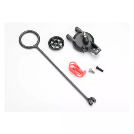 Pull ring (1)/ fuel tank cap (1)/ engine shut-off clamp (1)/