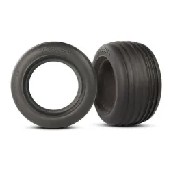 Tires, ribbed 2.8 (2)/ foam inserts (2), TRX5563