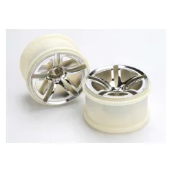 Wheels, Jato Twin-Spoke 2.8 (chrome) (nitro rear/ electric f, TRX5572