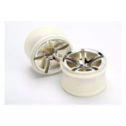 Wheels, Jato Twin-Spoke 2.8 (chrome) (nitro front) (2), TRX5574