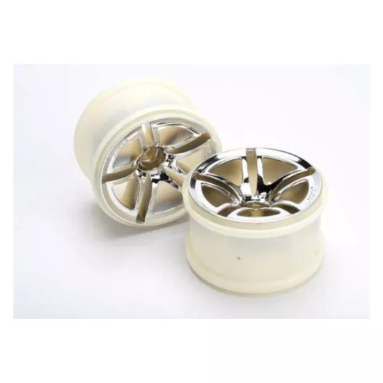Wheels, Jato Twin-Spoke 2.8 (chrome) (nitro front) (2), TRX5574