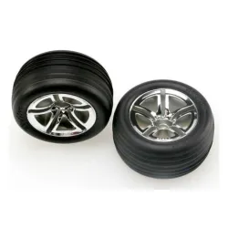 Tires & wheels, assembled, glued (2.8) (Jato Twin-Spoke whee, TRX5574R