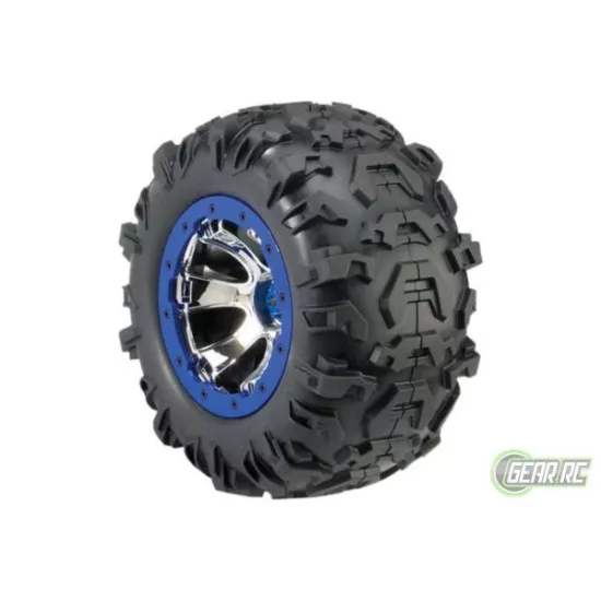Traxxas Summit 4 wiel aangedreven monster paars met  Bluetooth optie zonder accu en lader