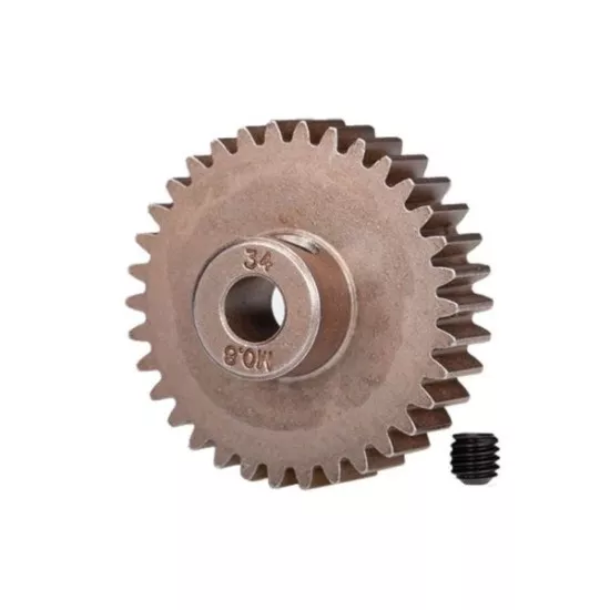 Gear, 34-T pinion (32-p) (steel)/ set screw