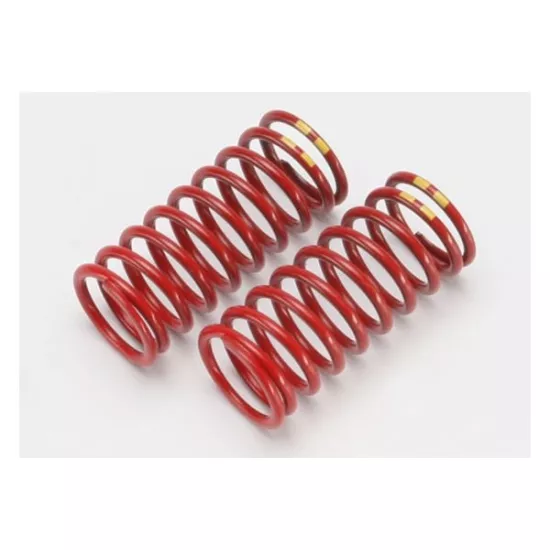 Spring, shock (red) (long) (GTR) (4.9 rate double yellow str