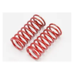 Spring, shock (red) (long) (GTR) (5.4 rate double orange str