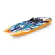 Traxxas M41 Widebody Catamaran Race boat met TSM oranje X zonder accu's en lader