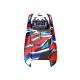Traxxas DCB M41 Catamaran Race Boat TQi TSM, RED/BLUE