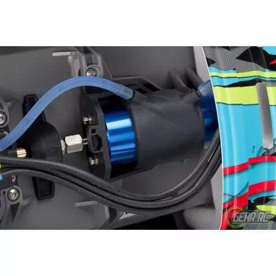Traxxas DCB M41 Catamaran Race Boat TQi TSM, GREEN/BLUE