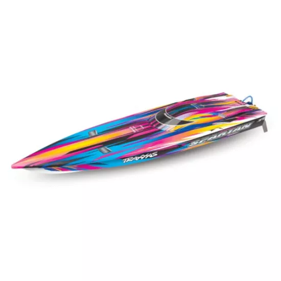 TRAXXAS SPARTAN BL 2.4GHz TSM pink zonder batterij en lader