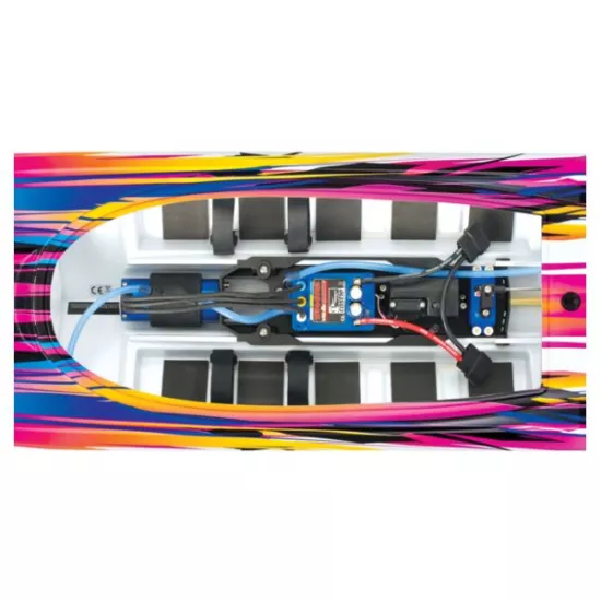 TRAXXAS SPARTAN BL 2.4GHz TSM pink zonder batterij en lader