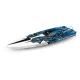 TRAXXAS SPARTAN BL 2.4GHz TSM blauw zonder batterij en lader