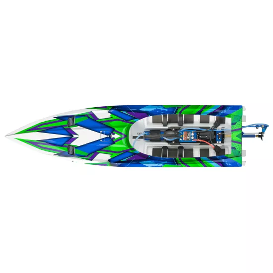TRAXXAS SPARTAN BL 2.4GHz TSM groen 2022 zonder batterij en lader