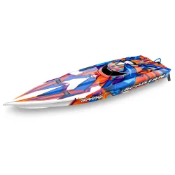 TRAXXAS SPARTAN BL 2.4GHz TSM oranje 2022 zonder batterij en lader