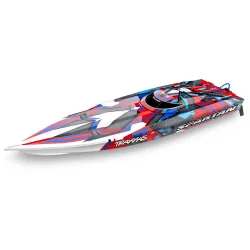 TRAXXAS SPARTAN BL 2.4GHz TSM rood 2022 zonder batterij en lader