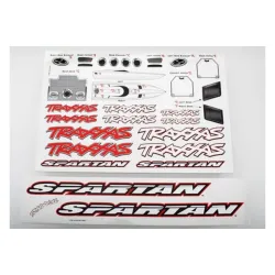 Decal sheet, Spartan, TRX5713