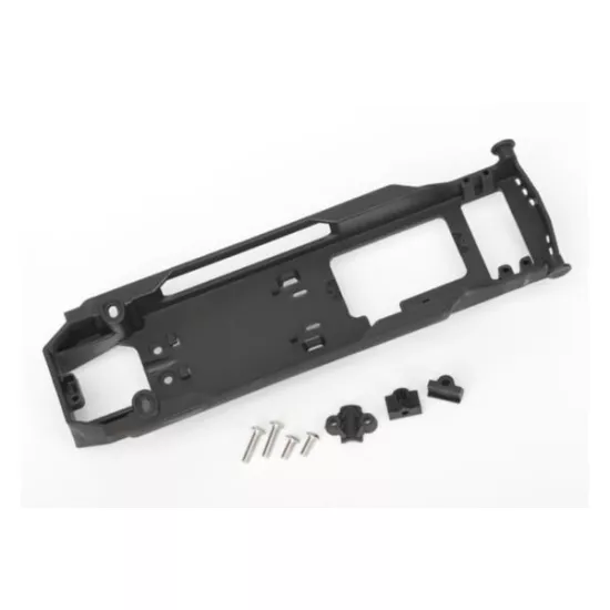 Radio tray/ radio tray retainer (2)/ stuffing tube clamp/ 4x, TRX5724R