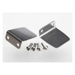 Trim tab (2)/ 4x12mm BCS (stainless) (4), TRX5730