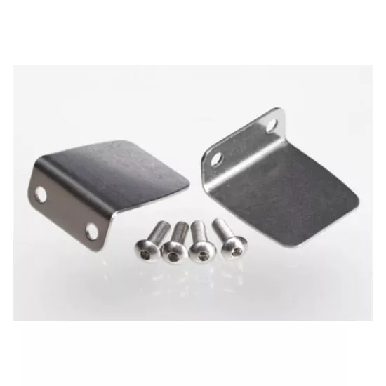 Trim tab (2)/ 4x12mm BCS (stainless) (4), TRX5730