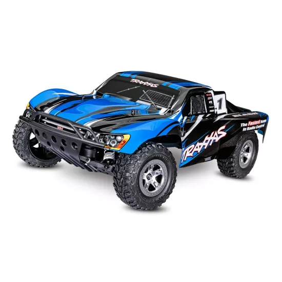 Traxxas Slash 2.4GHz blauw zonder accu en lader 2023